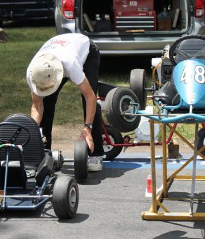 Mark-DElia-working-on-his-karts