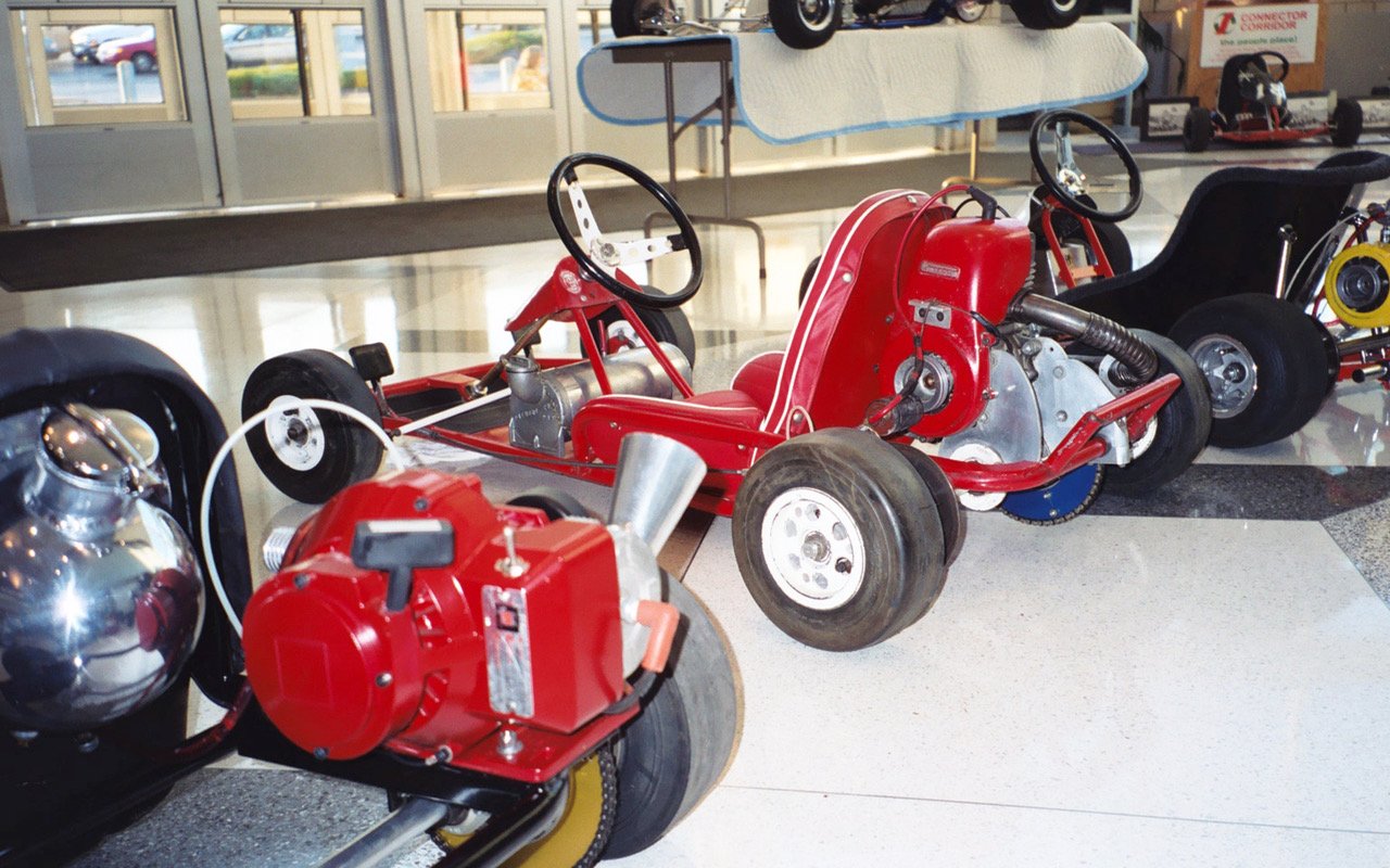 There were some incredible karts at the Quincy show like this ’63 Percival Hellcat powered by Guazzoni engine with direct drive