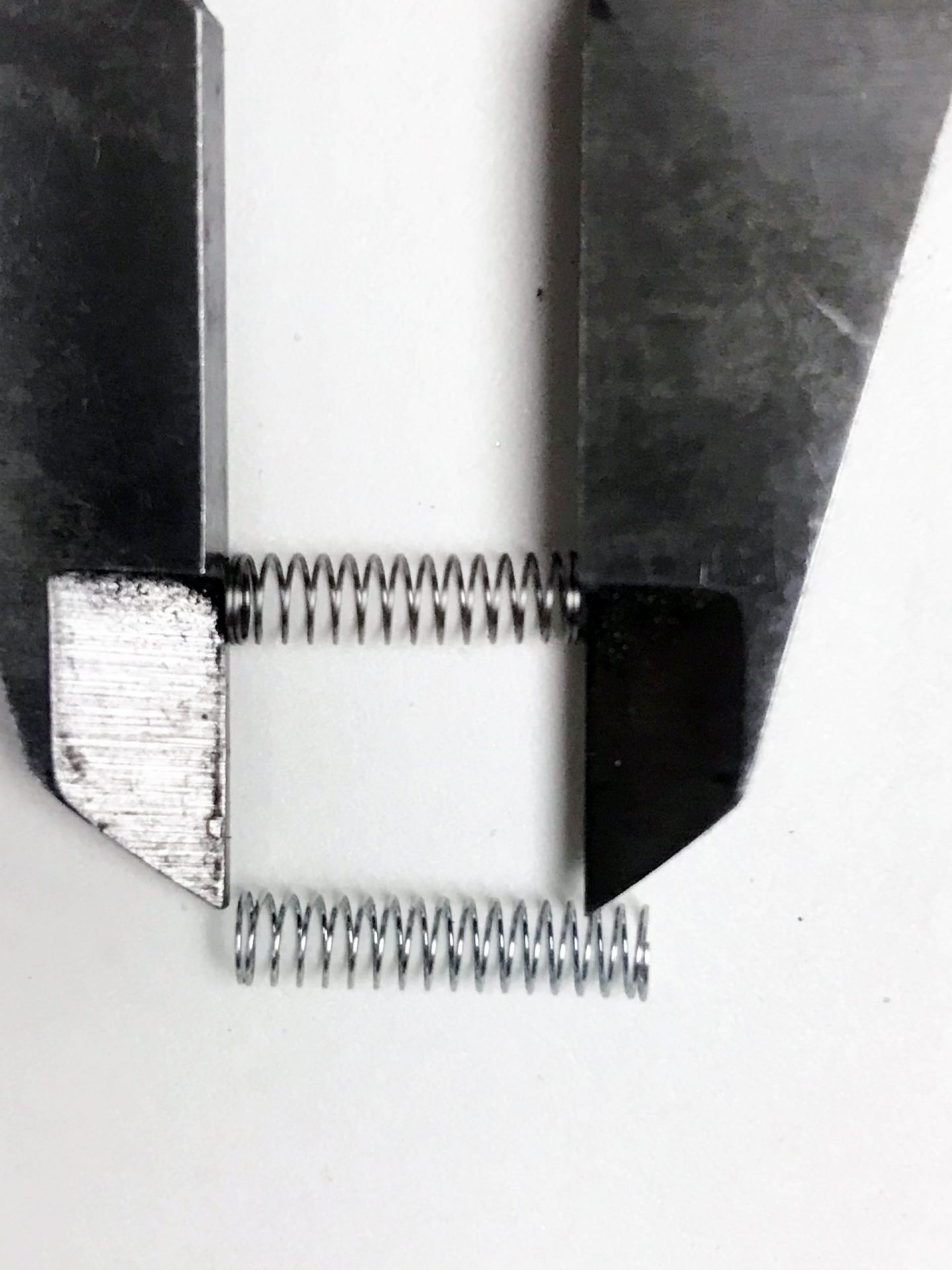 PO-8 Spring length determines pop-off pressure. The longer the spring, the higher the pop-off. Once you determine your correct pop-off spring length through trial and error, use that as your baseline.