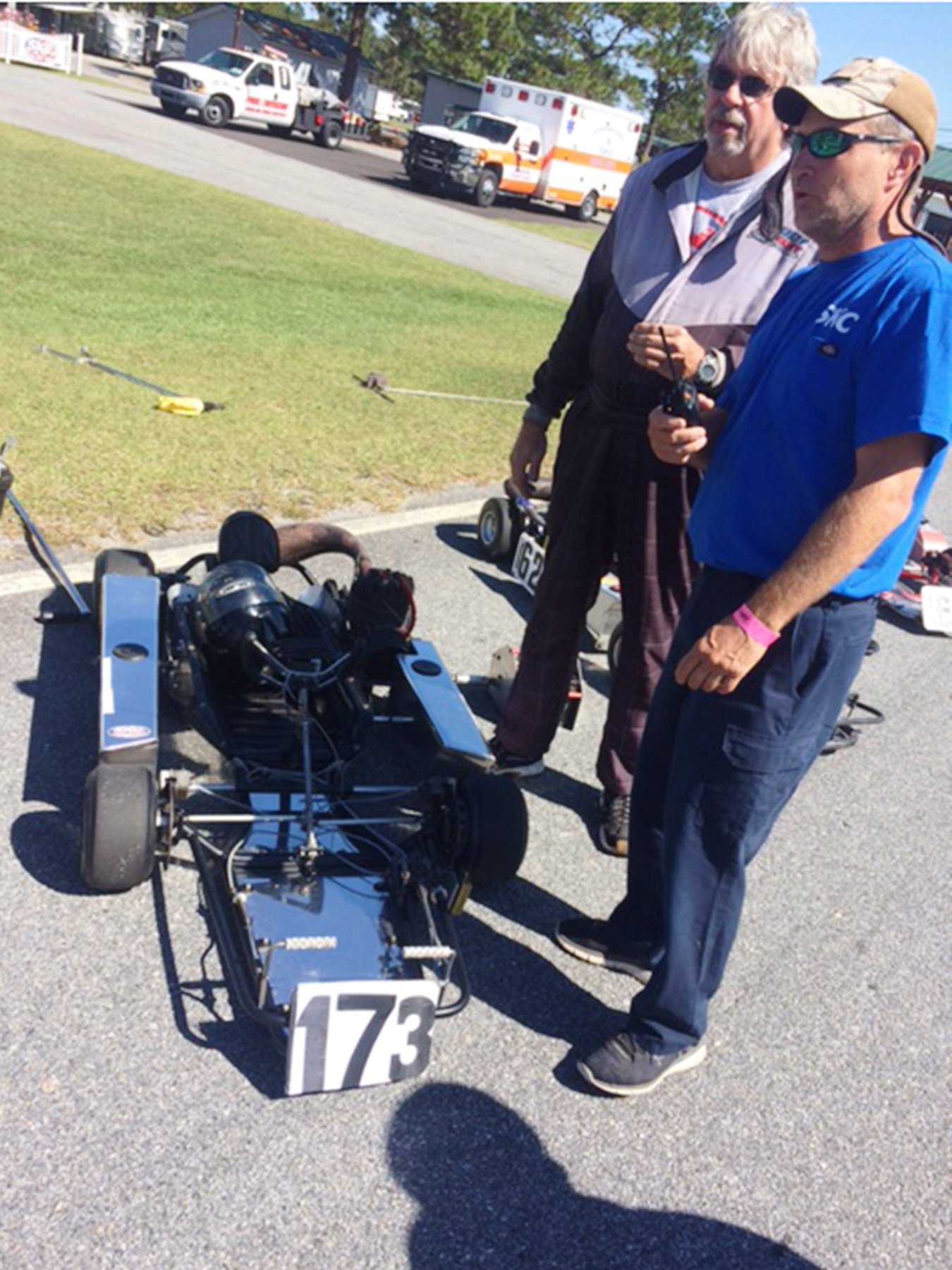 Photo #6 Bill Anderson’s piston port powered Van K finished 3rd in Sunday’s Heat 4. All types of vintage karts, laydowns and sit-up sprinters are welcome to compete. Just change the gear and get ready for a high-speed ride!