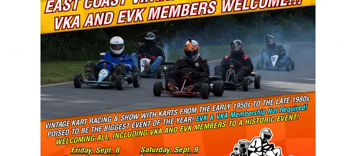 Entry Form, Info Posted for Sept. 8-9 Oreville, PA Unaffiliated Sprint Event