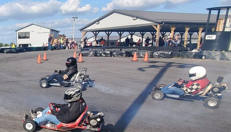 RACE REPORT – Vintage Karters Flock to Improved and Expanded Whiteland Raceway Park