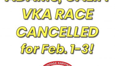 Adams VKA Race Cancelled Due to Rain
