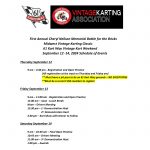 61 Kartway Midwest VKA Classic Event Flyer Posted