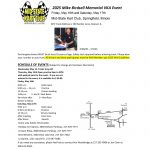 Mike Birdsell Memorial Mid-State VKA Event flyer posted