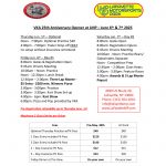 SCHEDULE UPDATE – Lafayette to host June 5-7 VKA Northeast Race