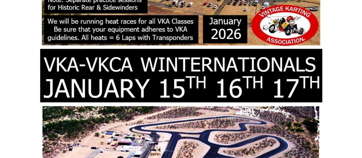 2026 VKA Opener Set for Jan. 15–17 at Musselman Honda Circuit