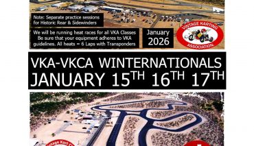 2026 VKA Opener Set for Jan. 15–17 at Musselman Honda Circuit