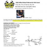 2026 Mike Birdsell Memorial Mid-State VKA Event flyer posted