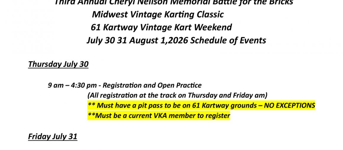 61 Kartway Cheryl Neilson/Midwest Vintage Classic Flyer Posted