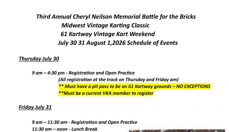 61 Kartway Cheryl Neilson/Midwest Vintage Classic Flyer Posted