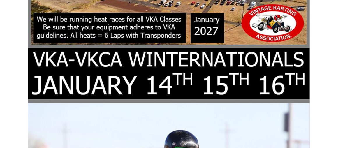VKA Announces Early 2027 Vintage Karting Event Dates
