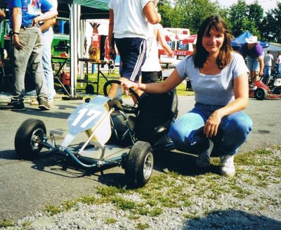 Michelle Sahagian was at Sugar Hill Speedway with a Margay New Breed