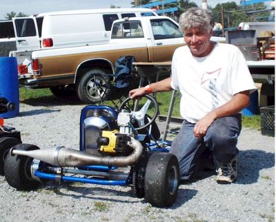 Gary Emilio’s pipe was slightly bashed, but his spirit was not