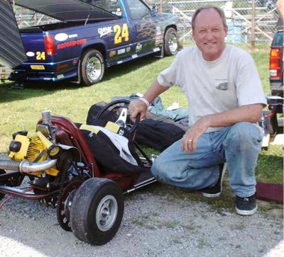 Marc Parker was instrumental in putting the vintage kart organization on strong legal footing. Had a nice vintage kart collection too